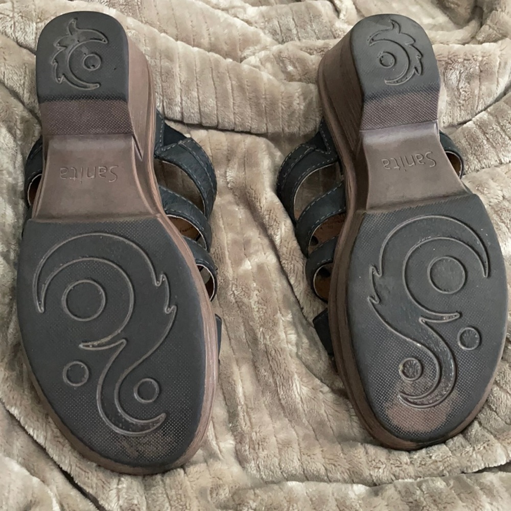 Sanita 9/EU39 leather Sandals made in Portugal - Picture 10 of 17